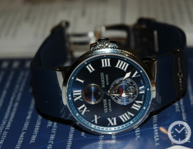 ユリスナルダン スーパーコピー 腕時計 43mm Mens 自動巻 COSC Watch - 263-67-3/43 青色 ブルー